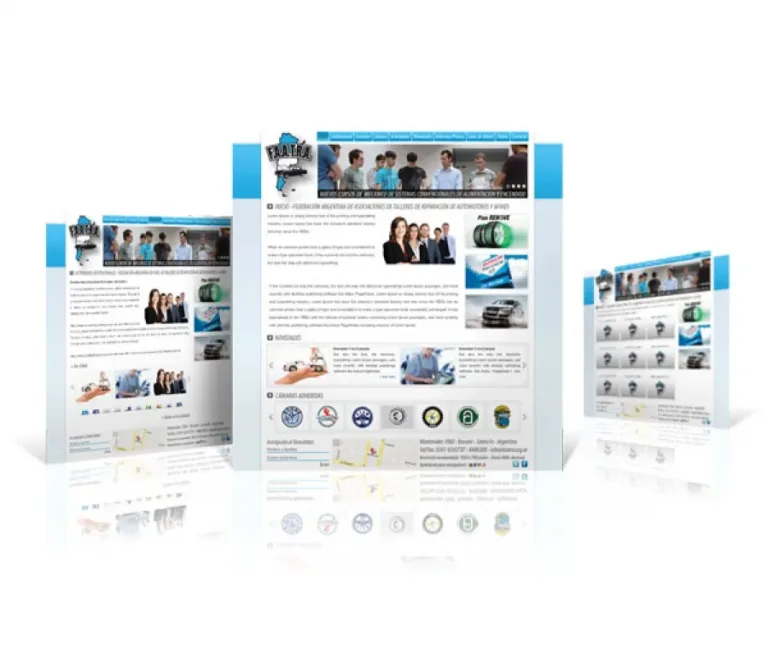Diseño web de FAATRA