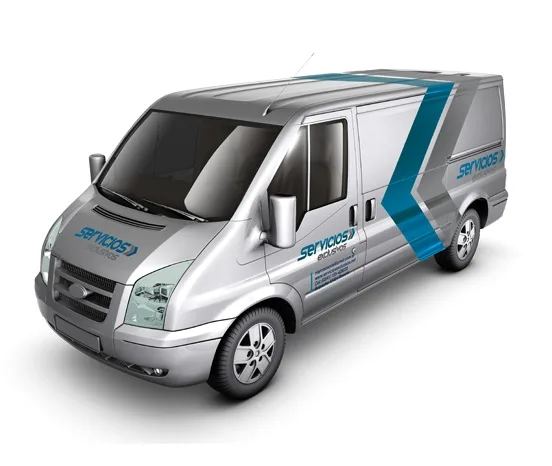 rotulación, camioneta, servicios, exclusivos
