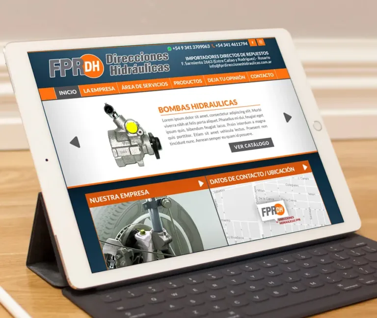 diseño, catálogo, web, maquetación, programación, rosario