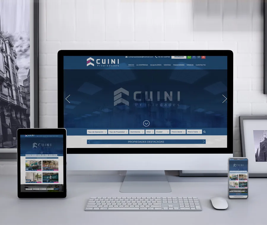 Diseño, Web, Corporativa, Inmobiliaria, Maquetación, Programación