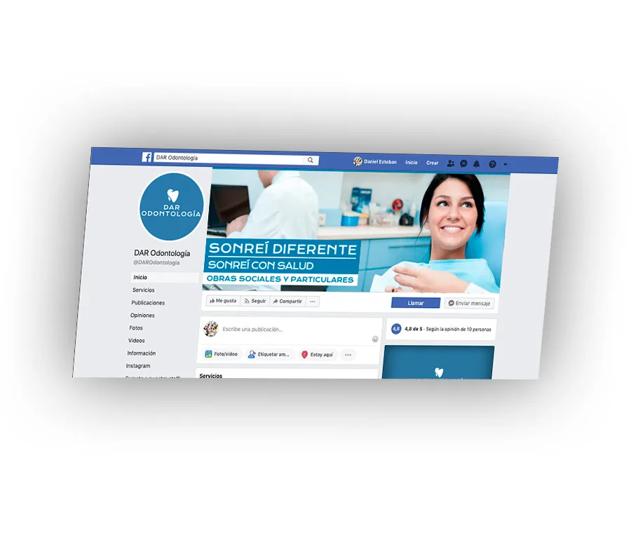 Diseño, Facebook