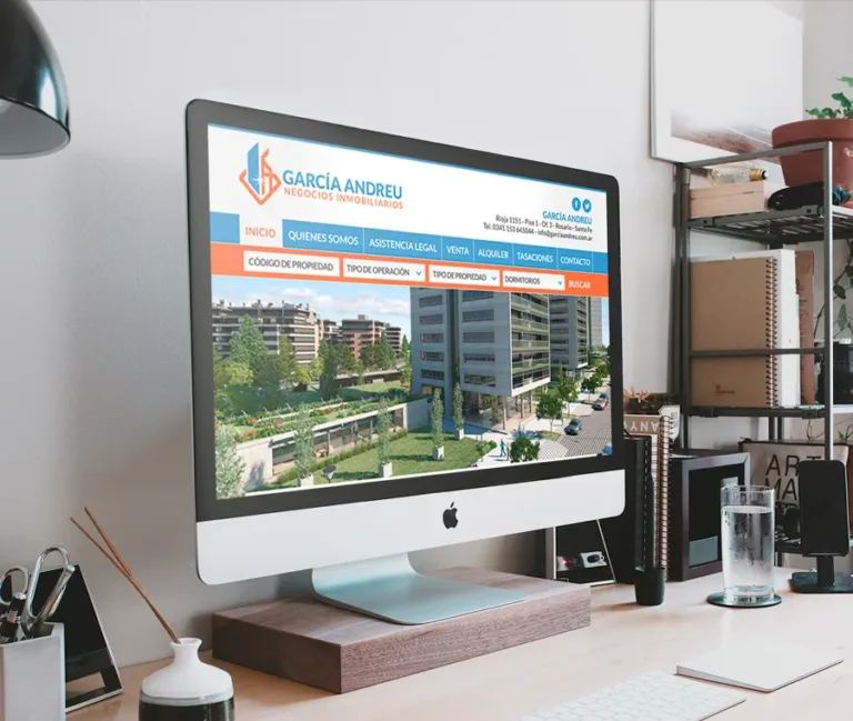 diseño, web, inmobiliaria, garcia, andreu