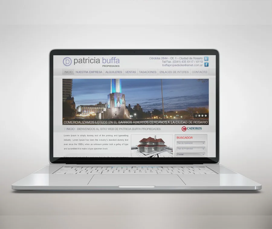 Diseño, Web, Programación, Inmobiliaria, Maquetación