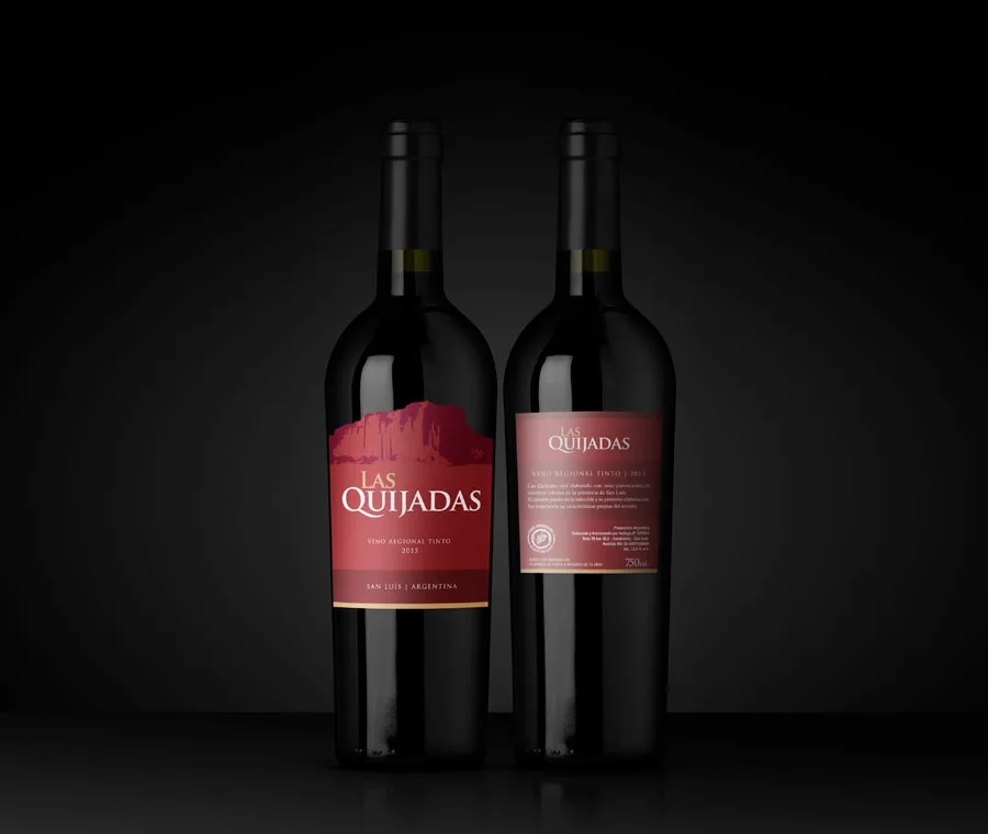 Diseño, Etiquetas, Vinos, San Luis, Las Quijadas