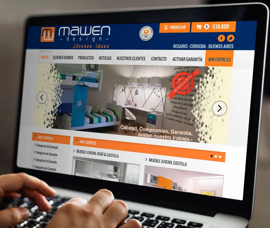 Diseño, Maquetación, Programación, Web, Mawen