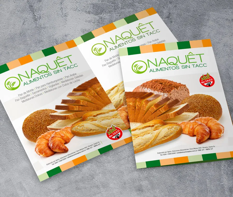 Diseño, Gráfico, Flyer, Naquet, Rosario
