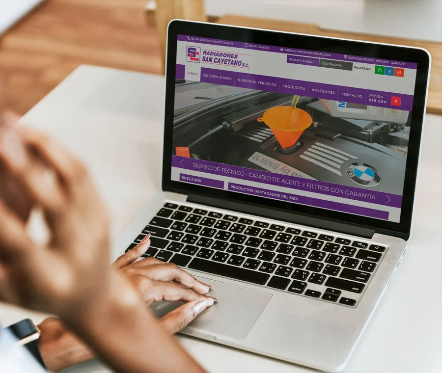 Catálogo, Diseño, Maquetación, Programación, Rosario, web