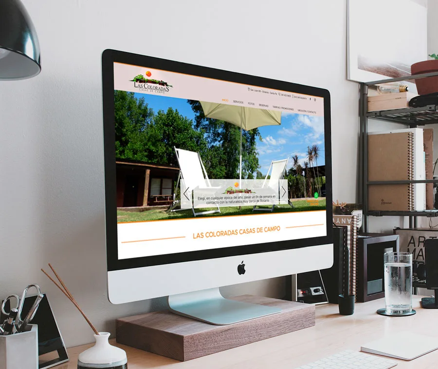 Diseño, web, cabañas, coloradas, oliveros