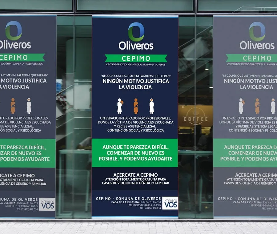diseño, banner, CEPIMO, Oliveros