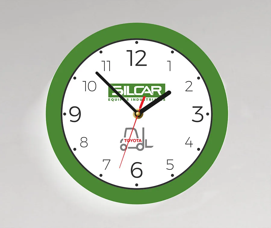 diseño, gráfico, reloj, silcar, rosario, argentina