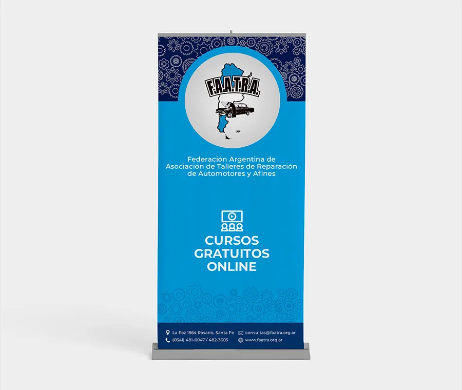 diseño, gráfico, banners, FAATRA