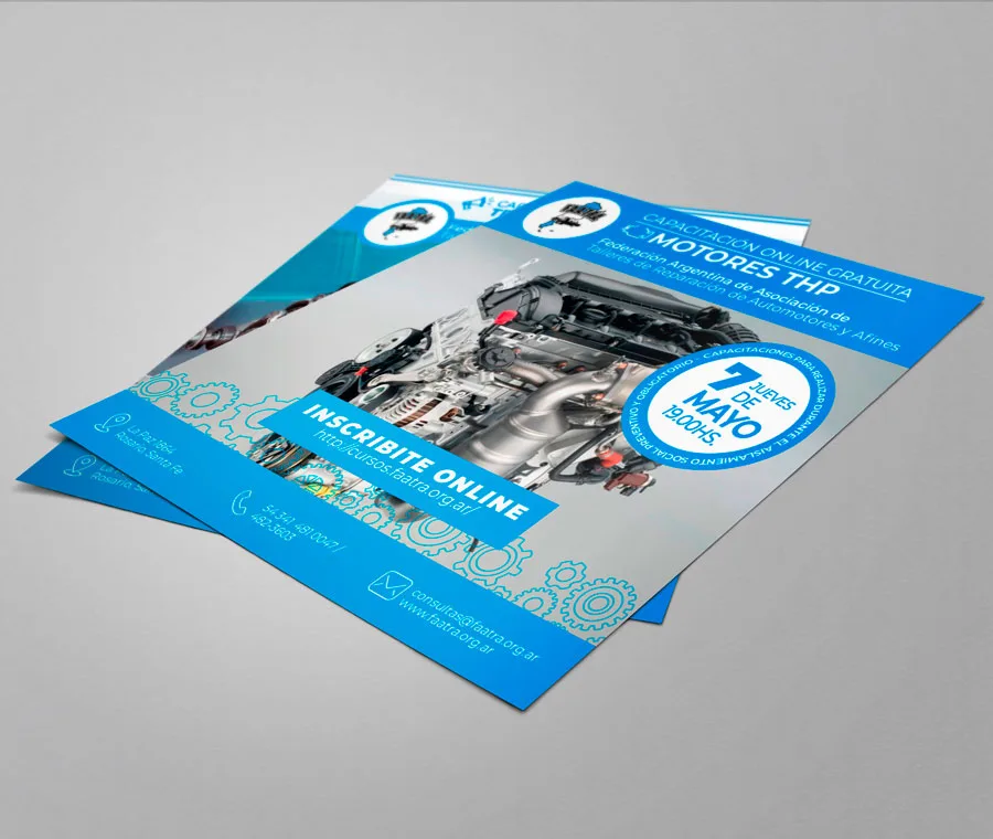 Diseño, Gráfico, Flyer, Newsletter, FAATRA