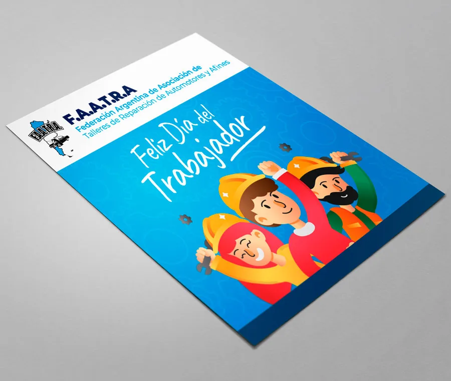 Diseño, Gráfico, Flyer, Newsletter, FAATRA
