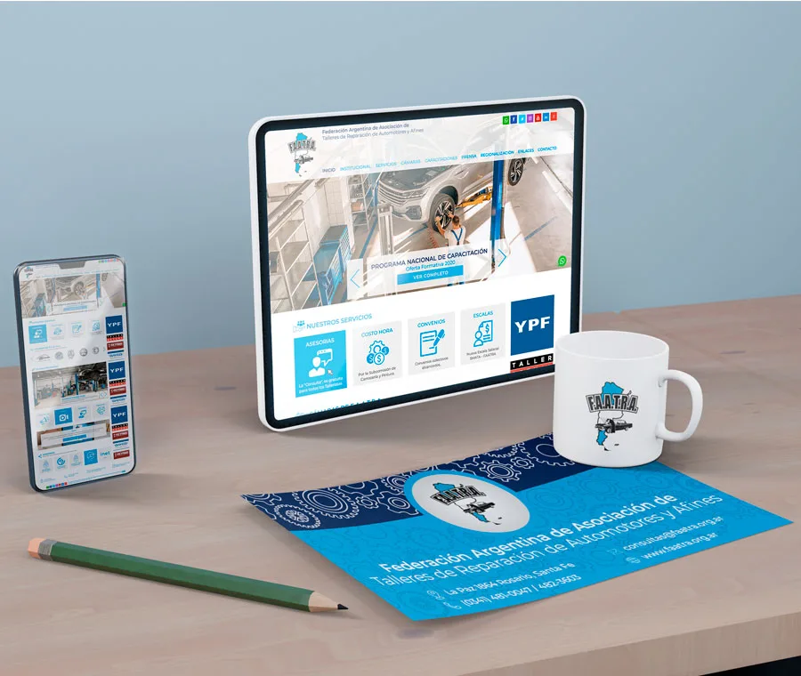 Diseño, Maquetación, Programación, PHP, MySQL, Administrable, FAATRA