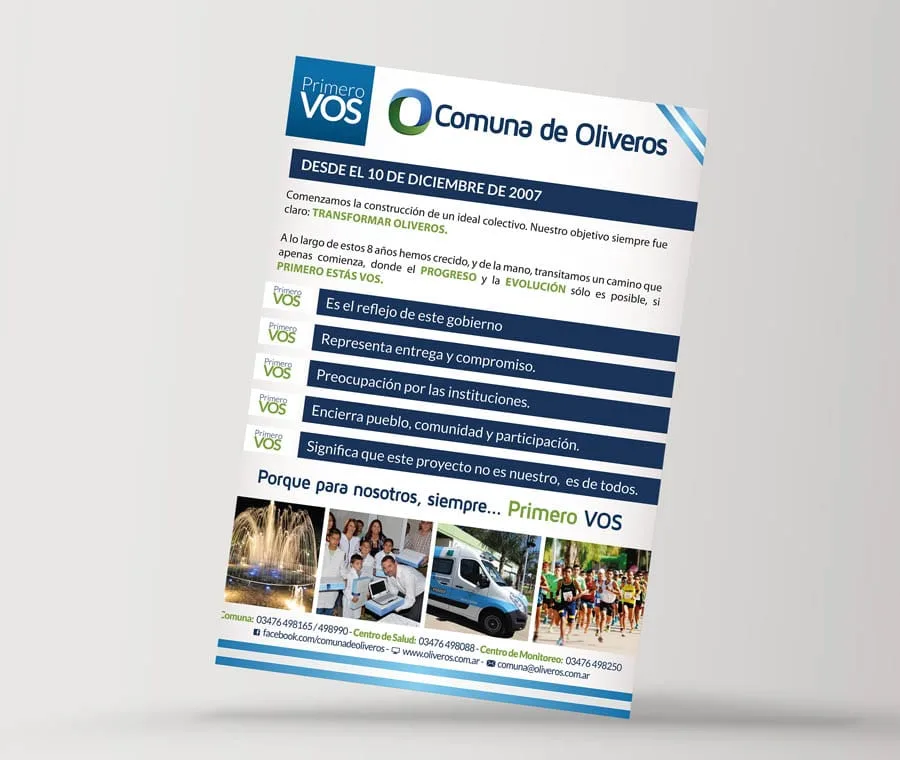 diseño, newsletter, Oliveros