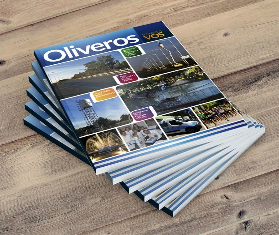 diseño, revista, oliveros