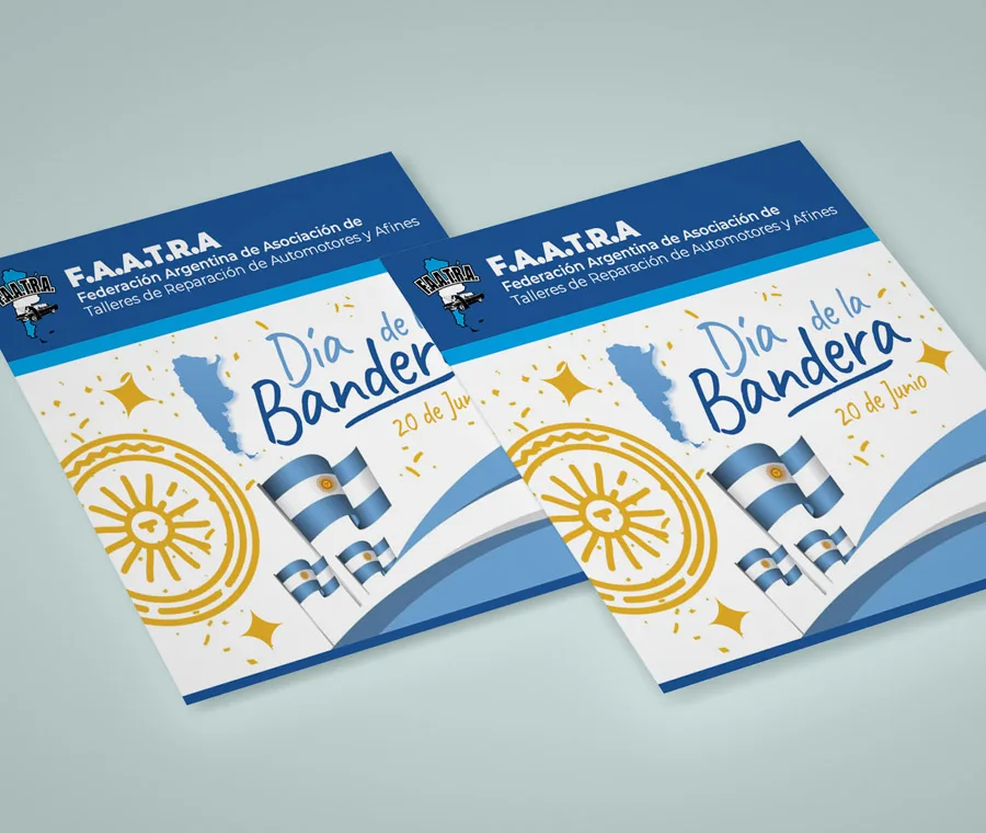Diseño, FAATRA, Flyer, gráfico, Newsletter