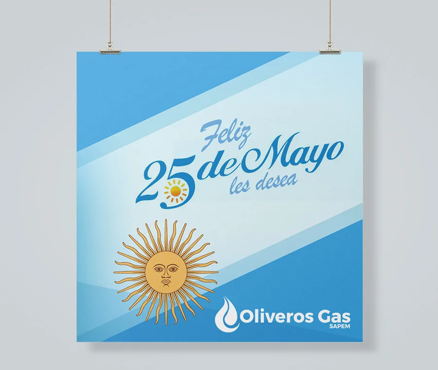 Diseño, Oliveros Gas, Flyer, gráfico, Newsletter