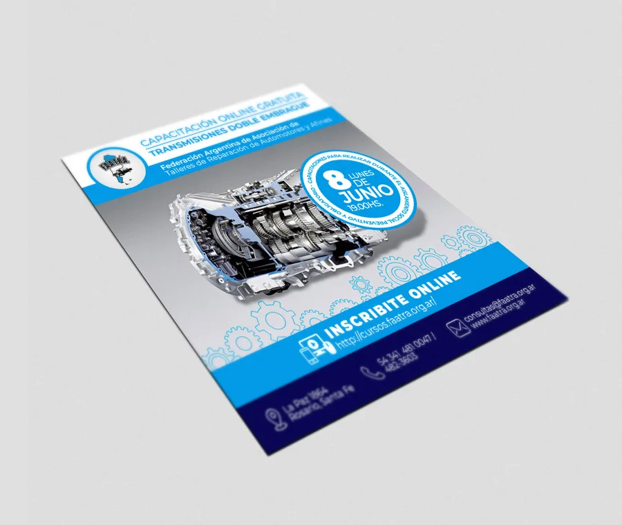 Diseño, FAATRA, Flyer, gráfico, Newsletter