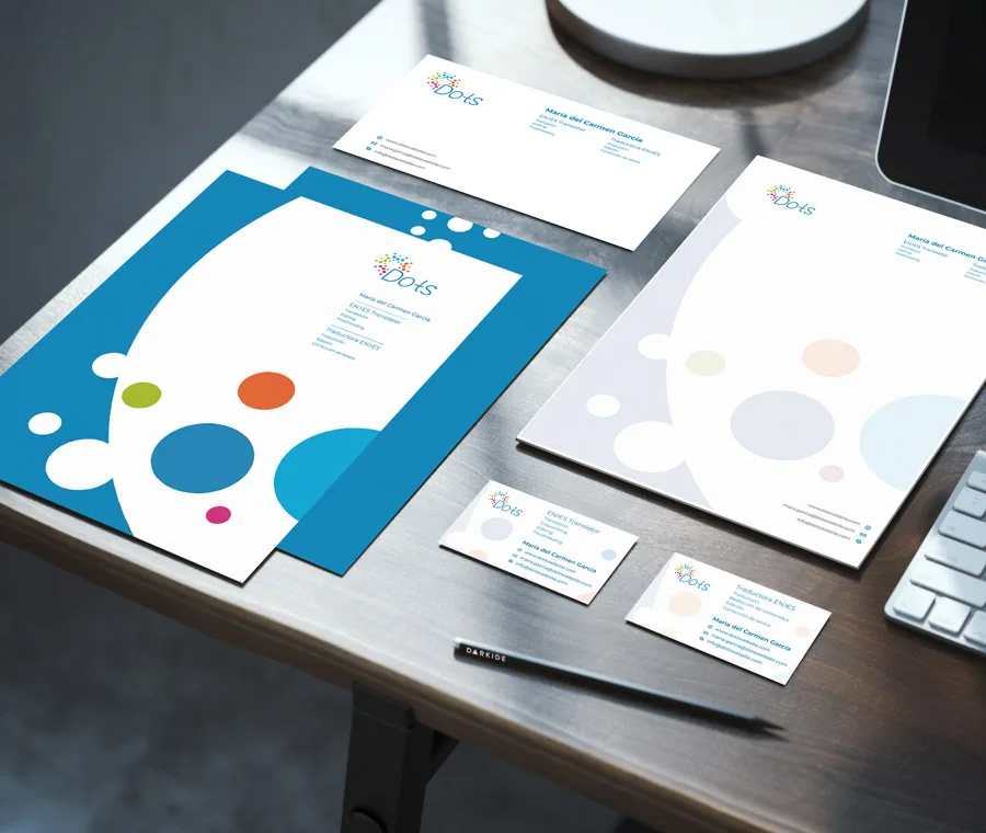 diseño, imagen, corporativa, rosario, Dots