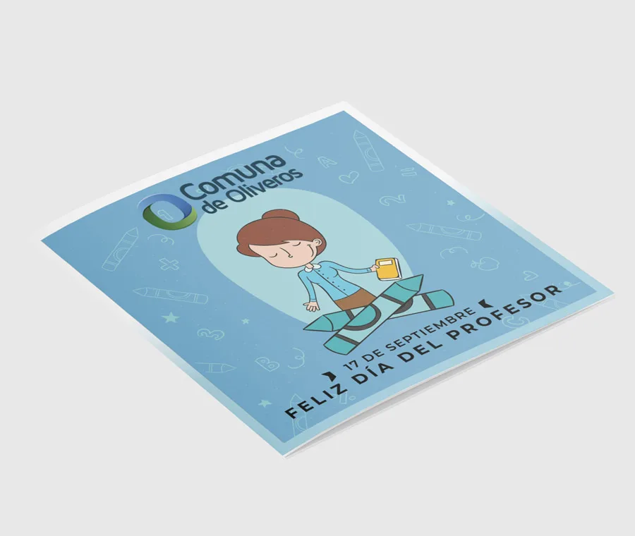 Diseño, Flyer, Newsletter, Oliveros