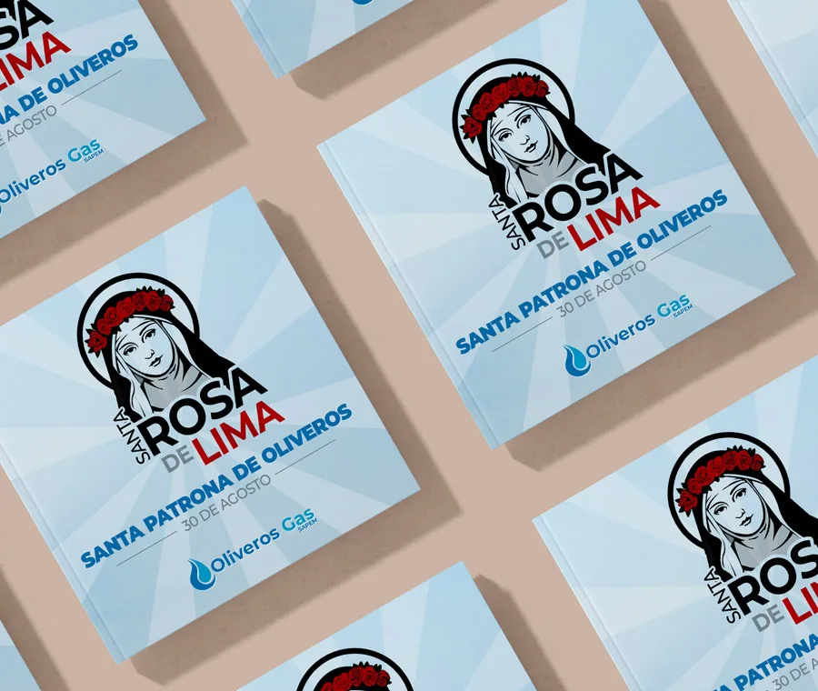 Diseño, Flyer, gráfico, Newsletter, Oliveros Gas