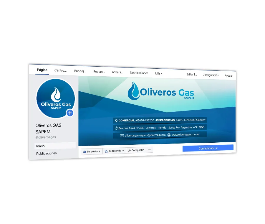 Diseño, Rediseño, Oliveros, Gas