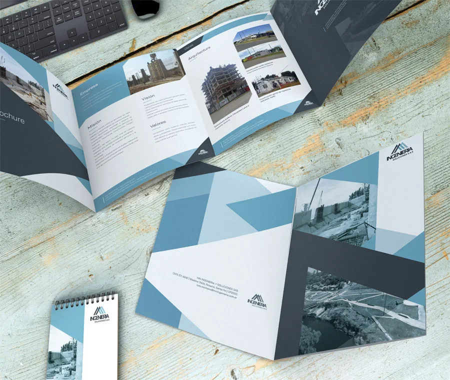 Brochure, diseño, gráfico, carpeta, folleto, flyer