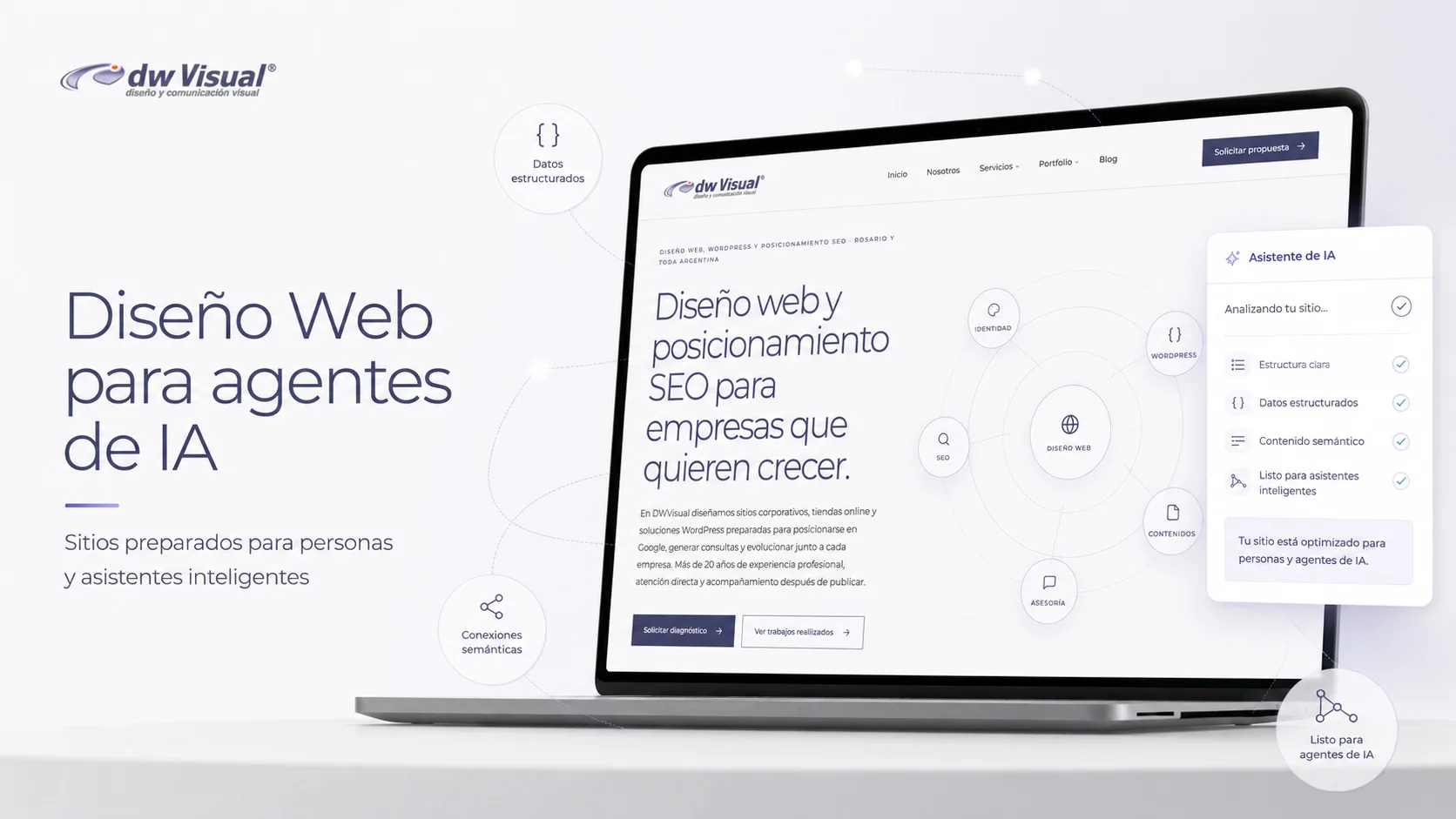 Diseño Web para agentes de IA: cuando tu próximo visitante no sea humano